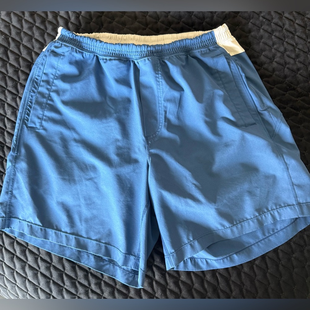Birddogs Classic Lined Shorts Athletic Stretch Blue Size L or XL